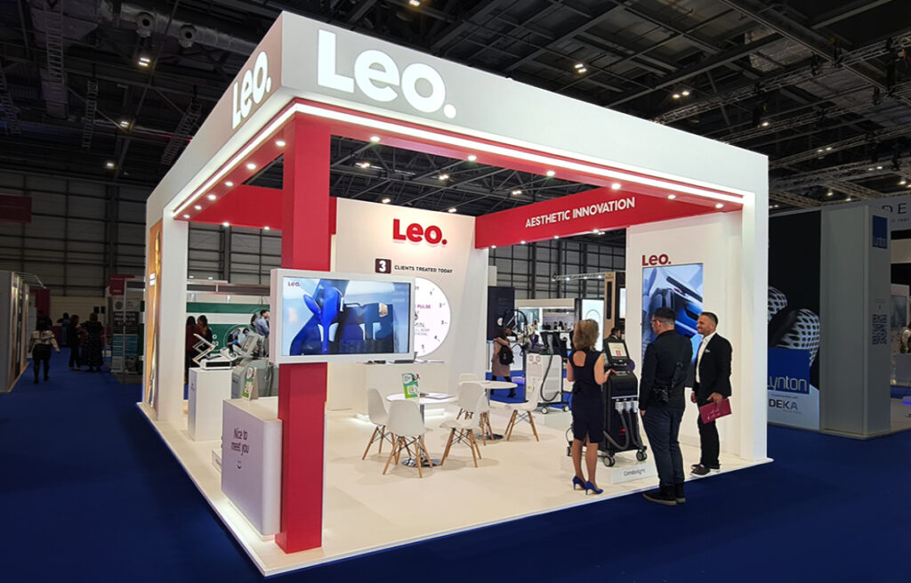 leo stand at ccr tradeshow excel london